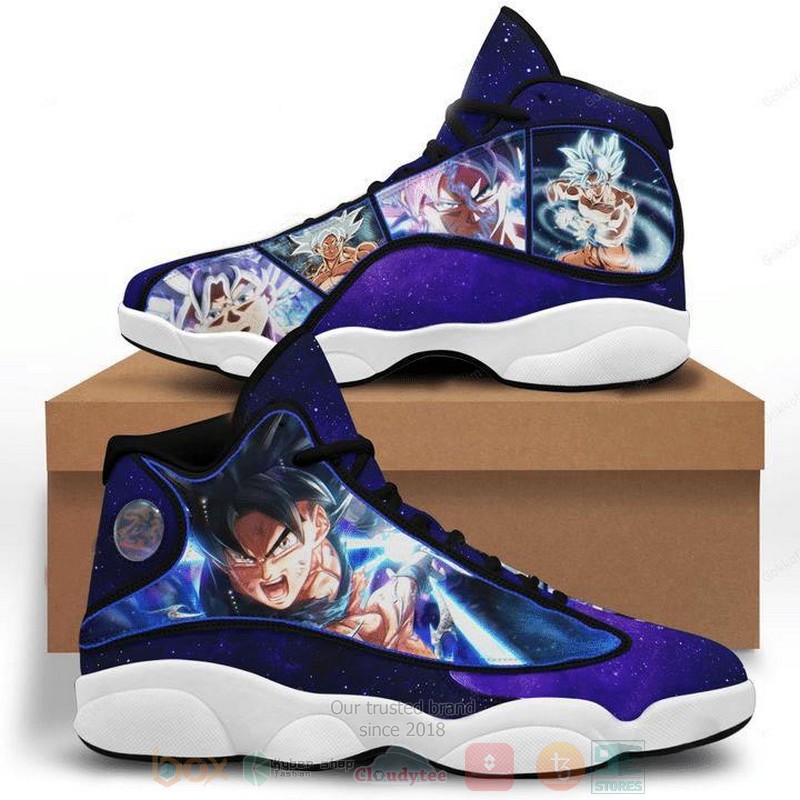 Dragon Ball Goku Ultra Instinct Air Jordan 13 Shoes Dragon Ball Goku Ultra Instinct Air Jordan 13 Shoes