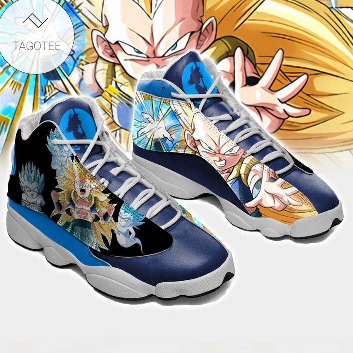 Dragon Ball Goten Sneakers Air Jordan 13 Shoes Dragon Ball Goten Sneakers Air Jordan 13 Shoes