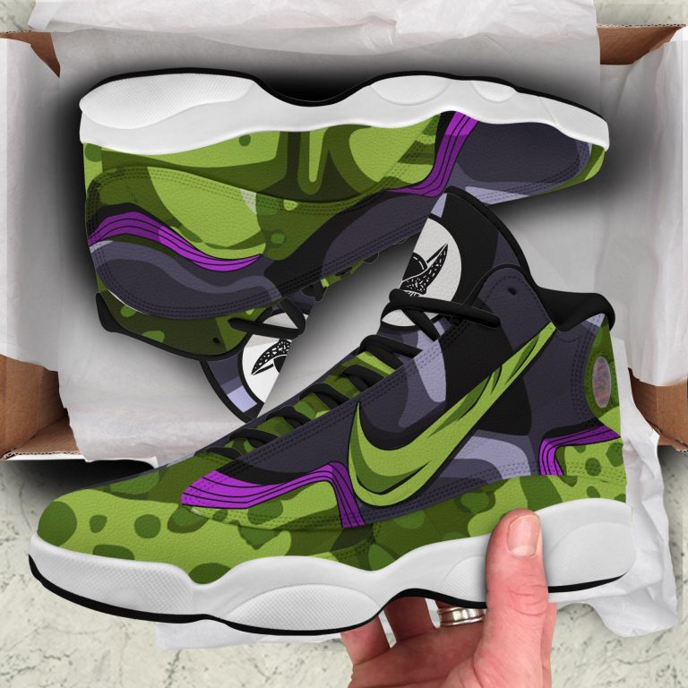 Dragon-Ball-Perfect-Cell-Air-Jordan-13-Sneaker-Shoes-3