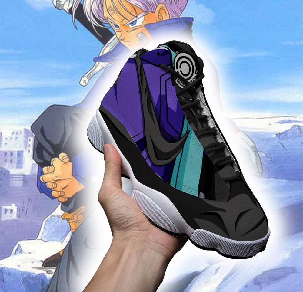 Dragon-Ball-Trunks-Air-Jordan-13-Sneaker-Shoes-3