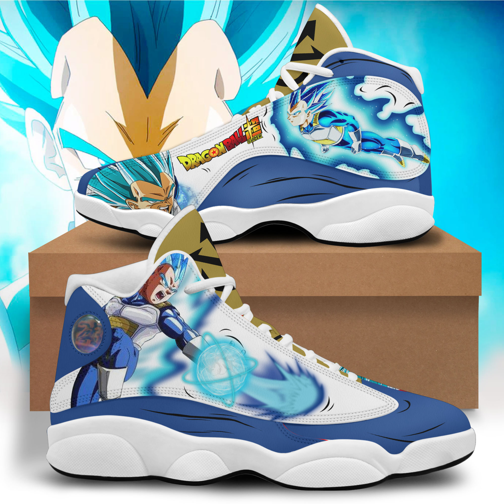 Dragon-Ball-Vegeta-Custom-Air-Jordan-13-Shoes-Limited-Edition-1