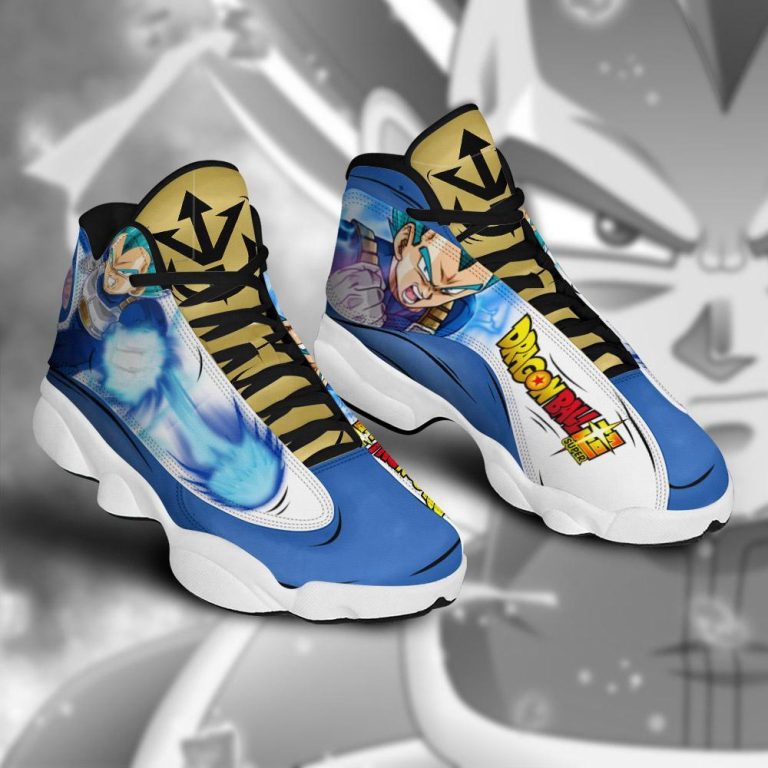 Dragon-Ball-Vegeta-Super-Saiyan-Blue-Air-Jordan-13-Sneaker-Shoes-1