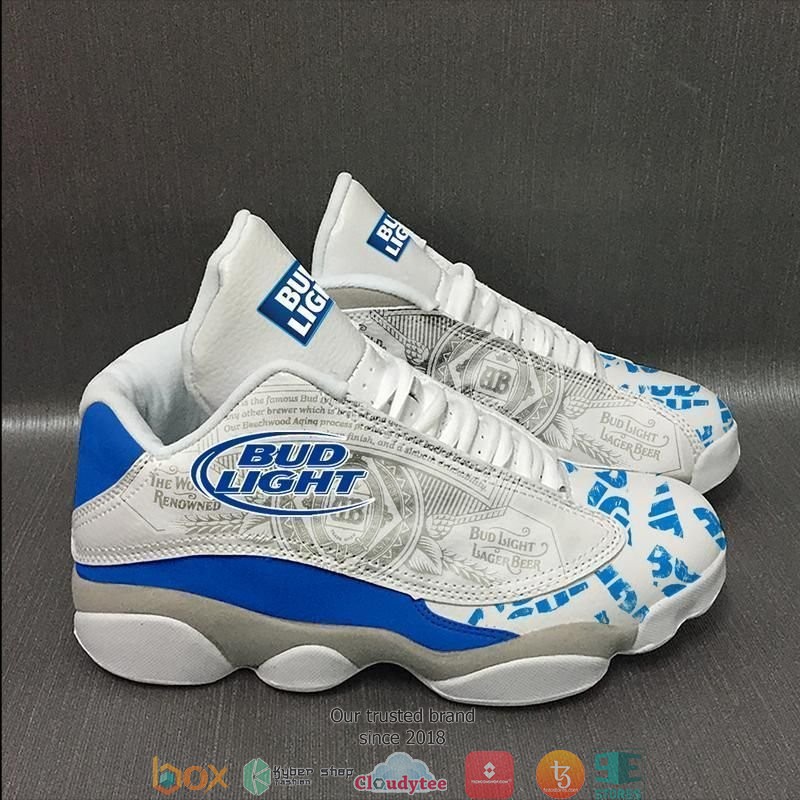 Drink Bud Light Beer Big Logo Air Jordan 13 Sneaker Shoes Drink Bud Light Beer Big Logo Air Jordan 13 Sneaker Shoes