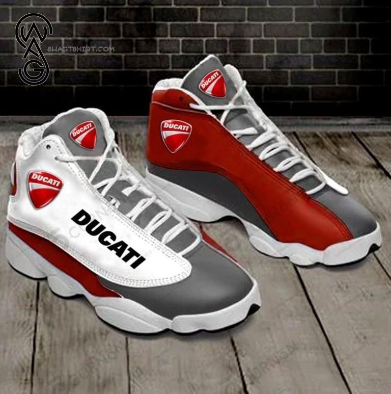 Ducati-Motorcycle-Racing-Air-Jordan-13-Shoes-1