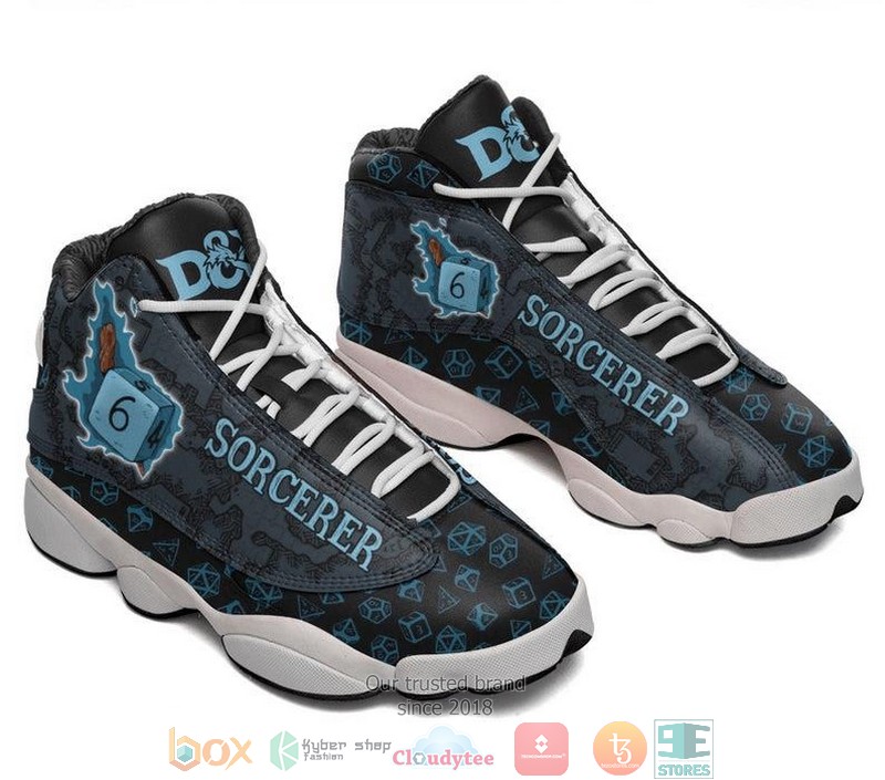 Dungeon And Dragon Sorcerer Game Canvas Birthday Unisex Air Jordan 13 Sneaker Shoes Dungeon And Dragon Sorcerer Game Canvas Birthday Unisex Air Jordan 13 Sneaker Shoes