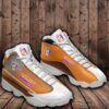 Dunkin Donuts Orange White Air Jordan 13 Shoes