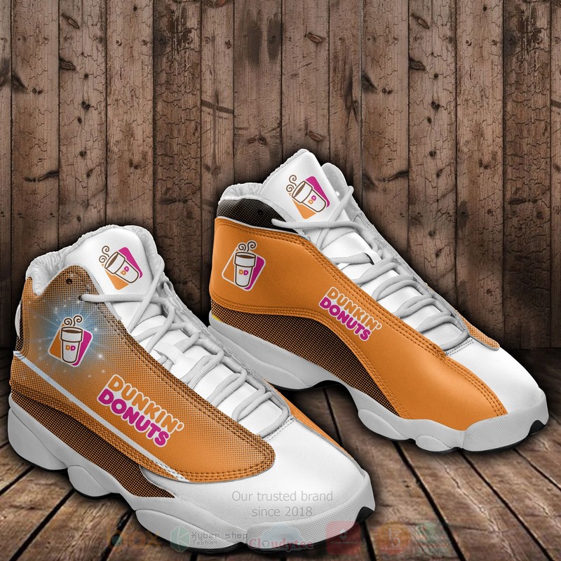 Dunkin Donuts Yellow Air Jordan 13 Shoes Dunkin Donuts Yellow Air Jordan 13 Shoes