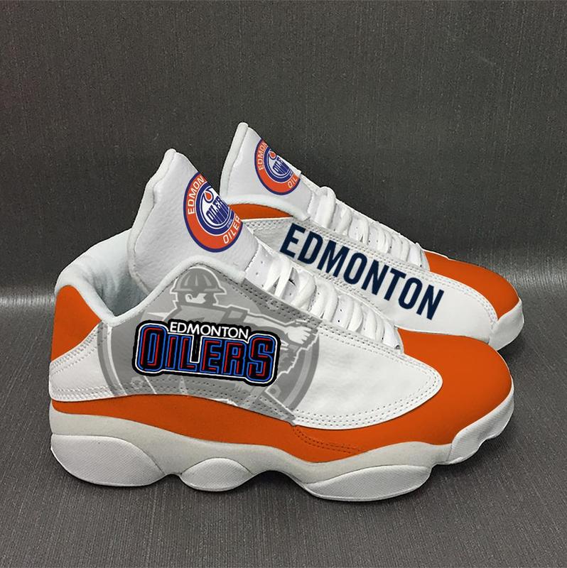 Edmonton Oilers Air Jordan 13 Sneaker Shoes Edmonton Oilers Air Jordan 13 Sneaker Shoes