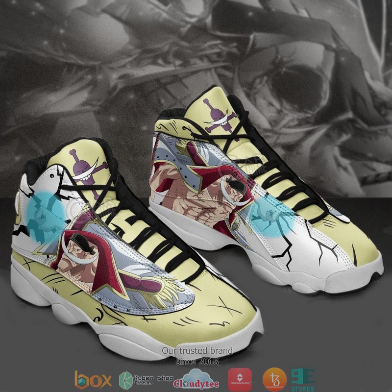 Edward Newgate Whitebeard One Piece Anime Air Jordan 13 Sneaker Shoes Edward Newgate Whitebeard One Piece Anime Air Jordan 13 Sneaker Shoes