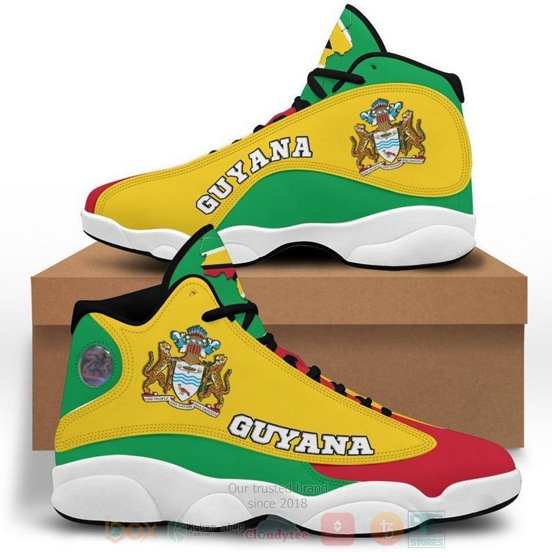 Emblem Of Guyana Guyana Air Jordan 13 Shoes Emblem Of Guyana Guyana Air Jordan 13 Shoes