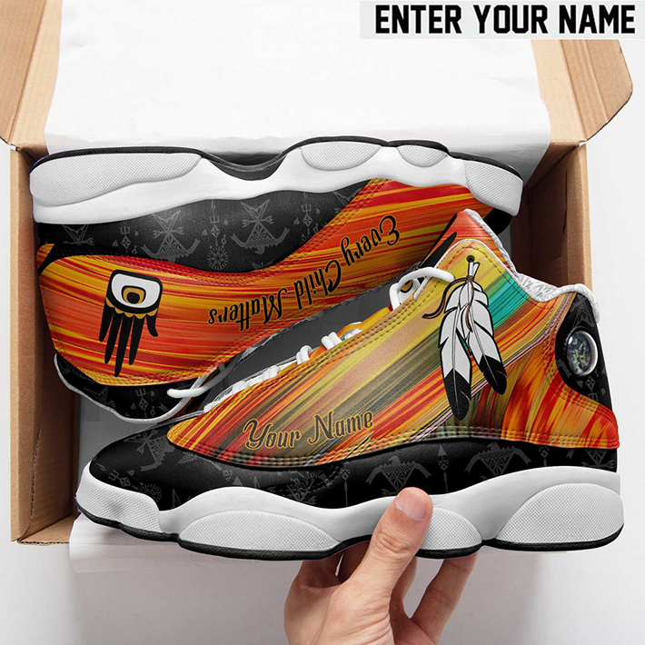 Every-Child-Matters-Custom-Name-Air-Jordan-13-Shoes-1
