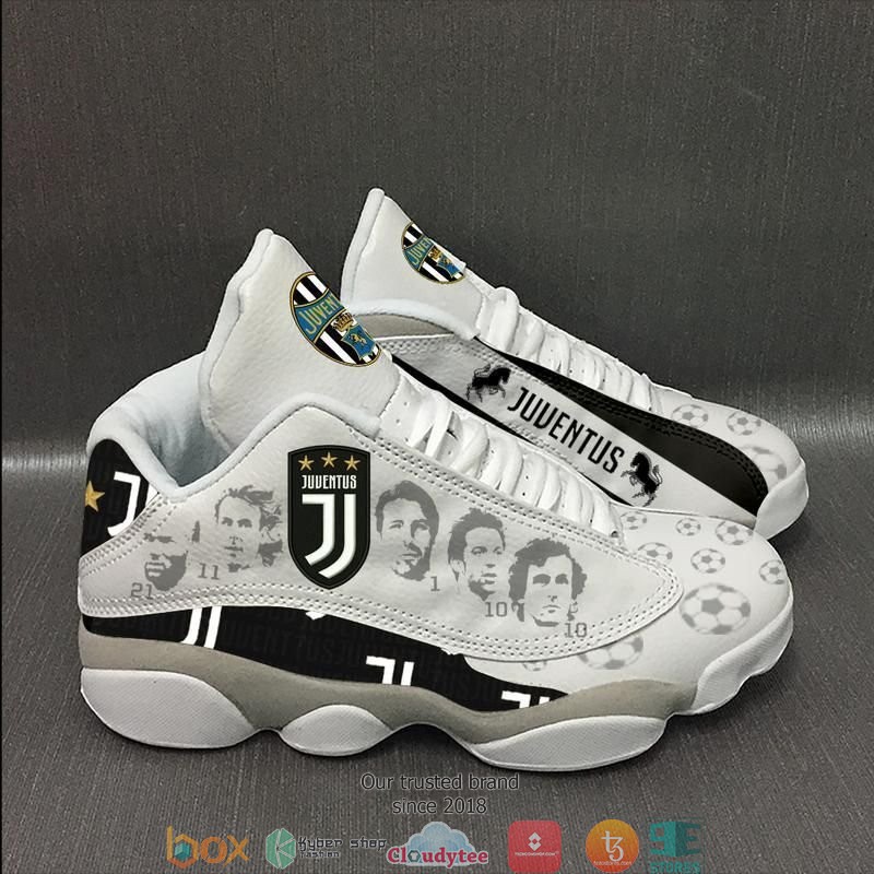 Fc Juventus Football Team Air Jordan 13 Sneaker Shoes Fc Juventus Football Team Air Jordan 13 Sneaker Shoes
