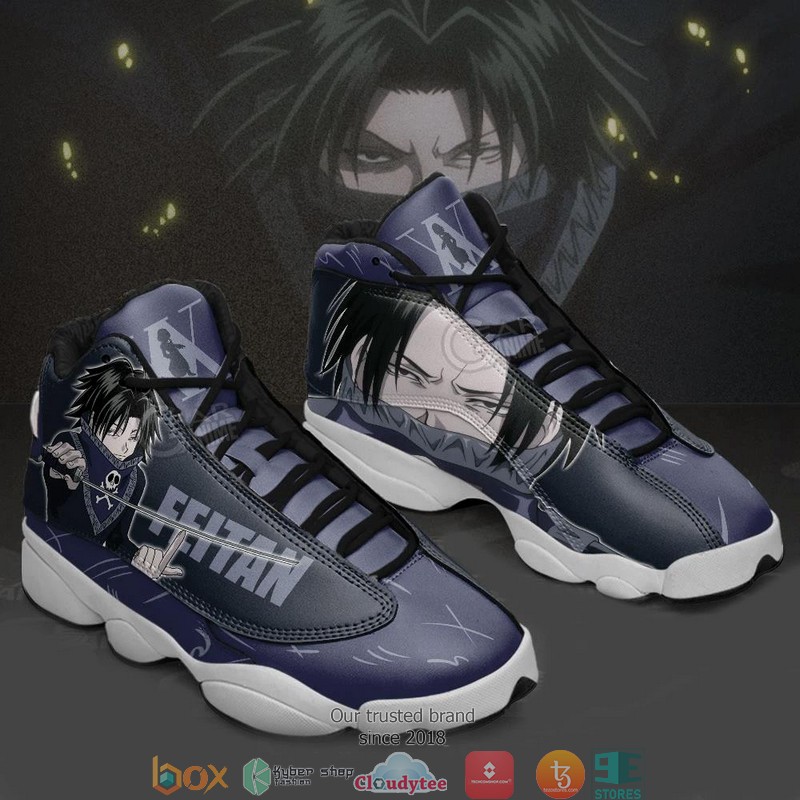 Feitan Hunter X Hunter Anime Air Jordan 13 Sneaker Shoes Feitan Hunter X Hunter Anime Air Jordan 13 Sneaker Shoes