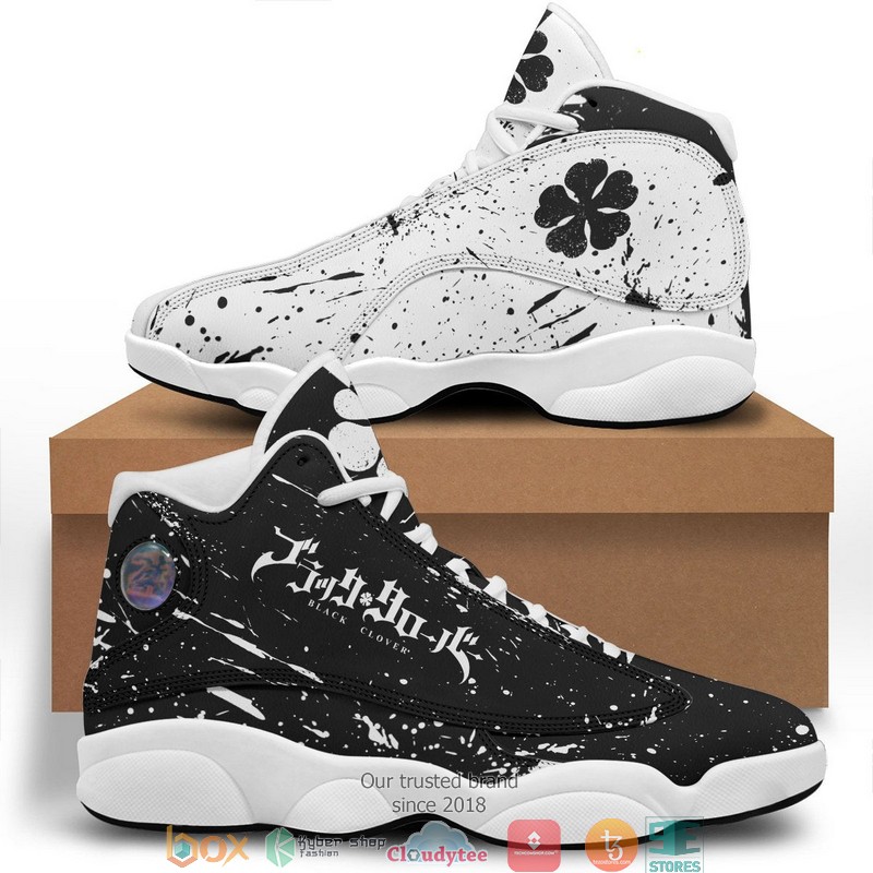 Five Leaf Clover Air Jordan 13 Sneaker Five Leaf Clover Air Jordan 13 Sneaker
