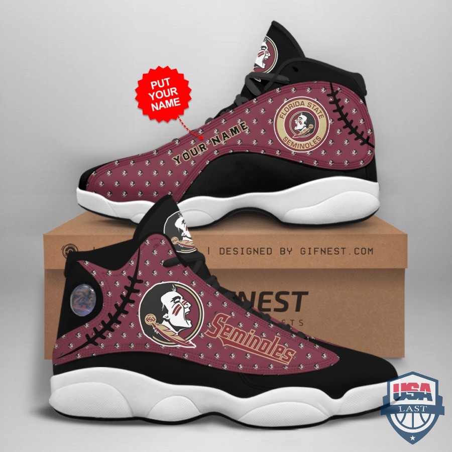 Florida State Air Jordan 13 Custom Name Personalized Shoes Florida State Air Jordan 13 Custom Name Personalized Shoes