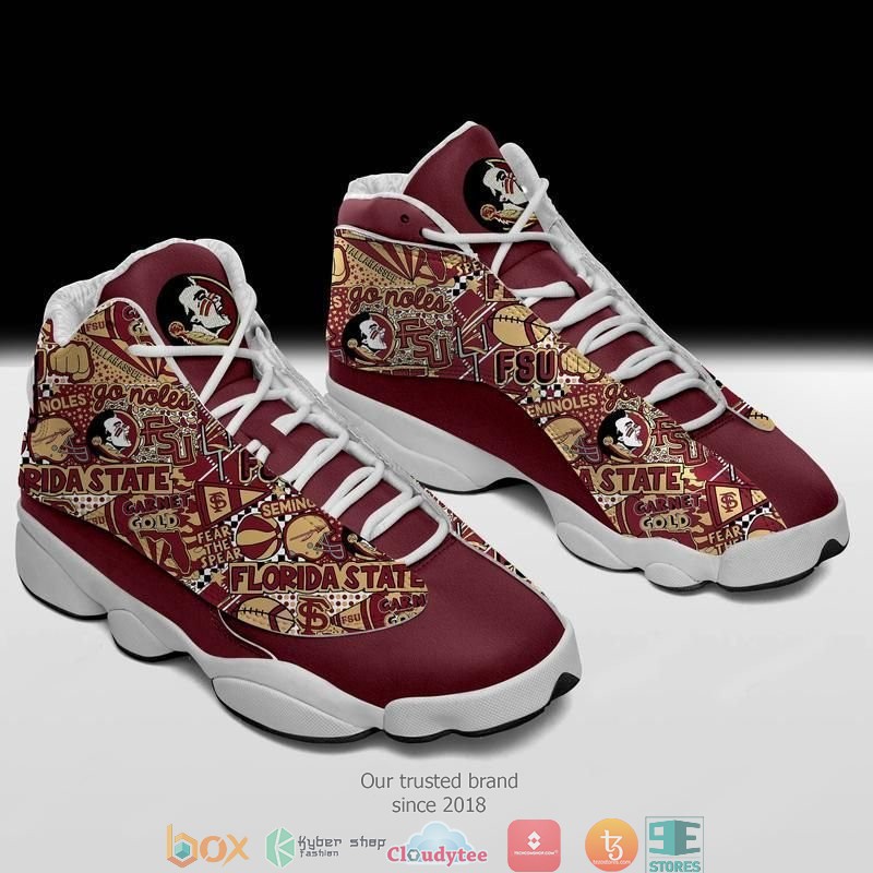 Florida State Seminoles Football Ncaaf Teams Air Jordan 13 Sneaker Shoes Florida State Seminoles Football Ncaaf Teams Air Jordan 13 Sneaker Shoes