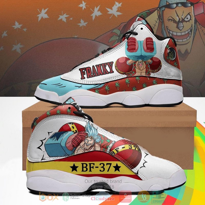 Franky One Piece Anime Air Jordan 13 Shoes 2 Franky One Piece Anime Air Jordan 13 Shoes 2