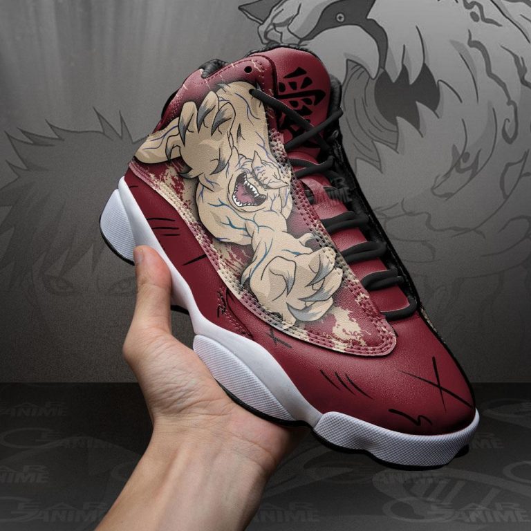 Gaara-And-Shukaku-Sneakers-Air-Jordan-13-Sneaker-Shoes-2