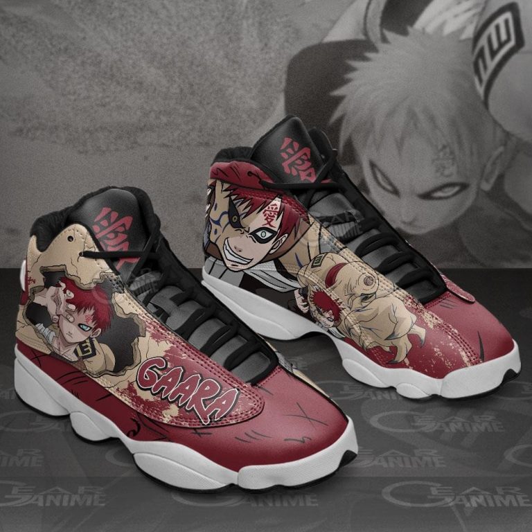 Gaara-Of-The-Sand-Anime-Air-Jordan-13-Shoes-1