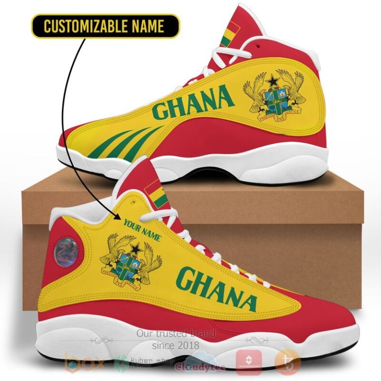 Ghana-Personalized-Air-Jordan-13-Shoes-1