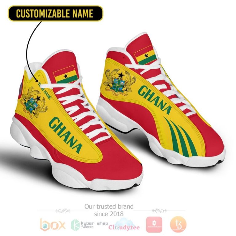 Ghana-Personalized-Air-Jordan-13-Shoes-2