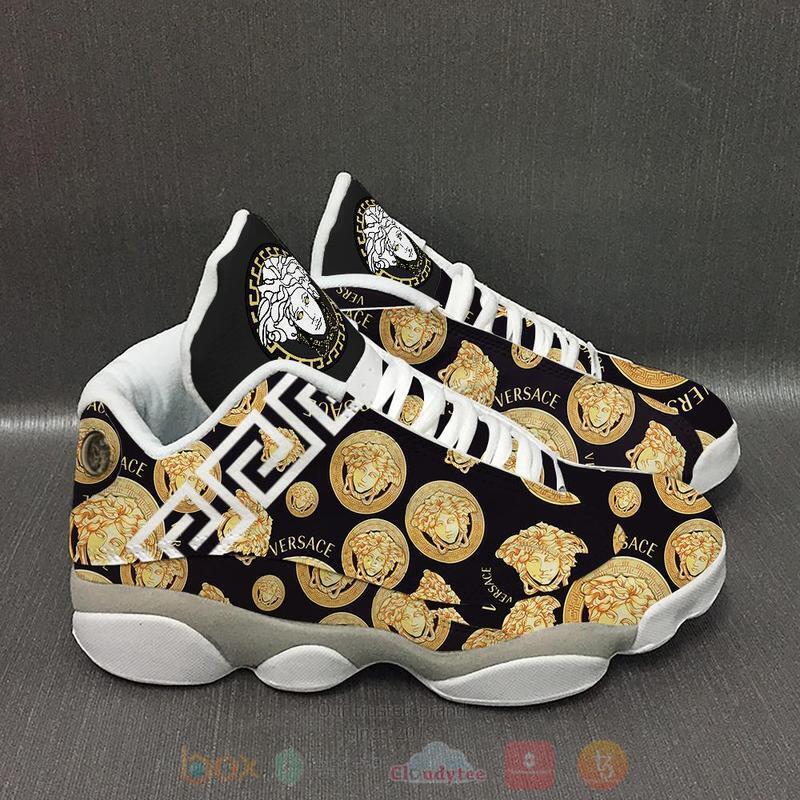 Gianni Versace Black Air Jordan 13 Shoes Gianni Versace Black Air Jordan 13 Shoes