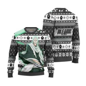 Ginrei Kuchiki Ugly Christmas Sweater Custom Bleach Anime Xmas Gift