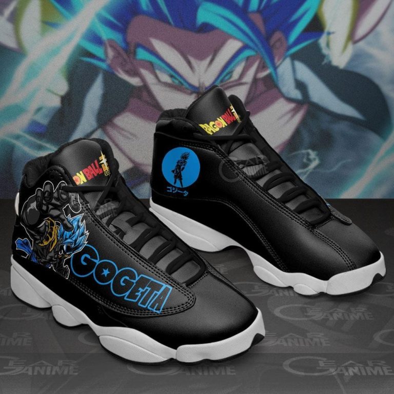 Gogeta-Anime-Dragon-Ball-Air-Jordan-13-Shoes-1