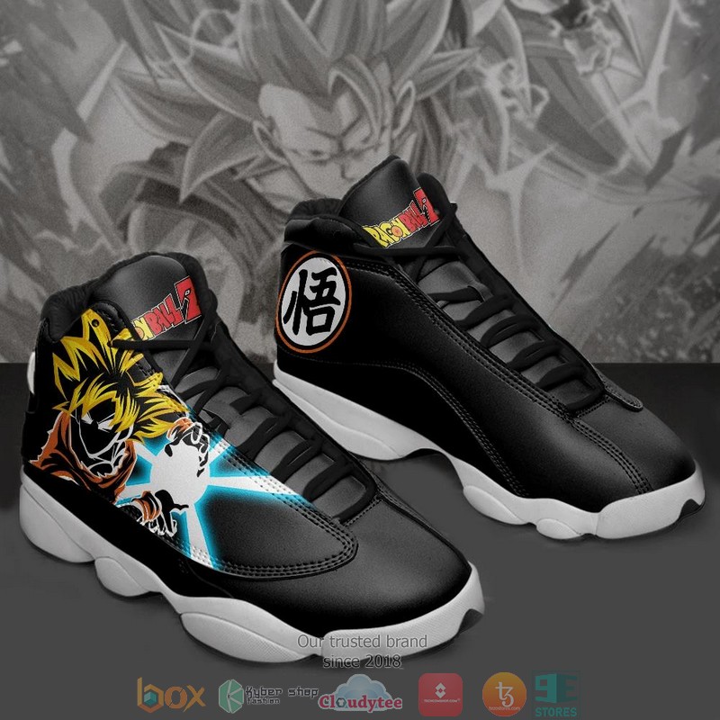 Goku Kanji Symbol Dragon Ball Z Anime Air Jordan 13 Sneaker Shoes Goku Kanji Symbol Dragon Ball Z Anime Air Jordan 13 Sneaker Shoes