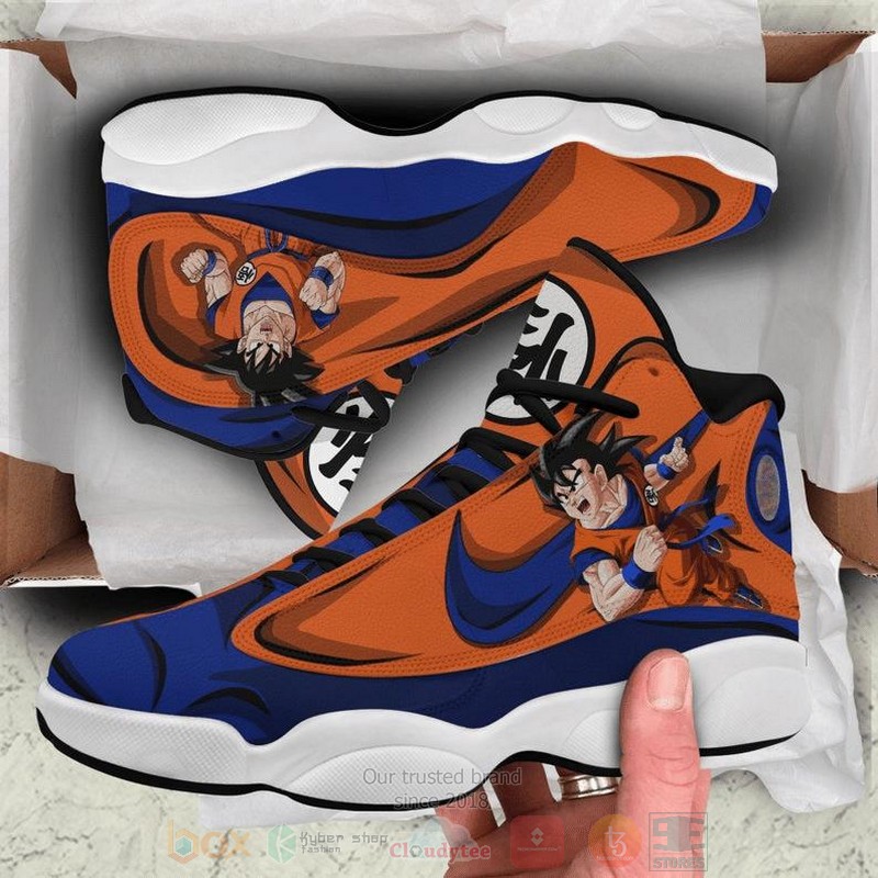 Goku Uniform Dragon Ball Anime Air Jordan 13 Shoes 2 Goku Uniform Dragon Ball Anime Air Jordan 13 Shoes 2