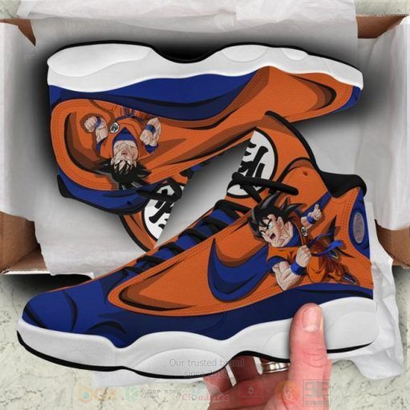 Goku Uniform Dragon Ball Anime Air Jordan 13 Shoes Goku Uniform Dragon Ball Anime Air Jordan 13 Shoes