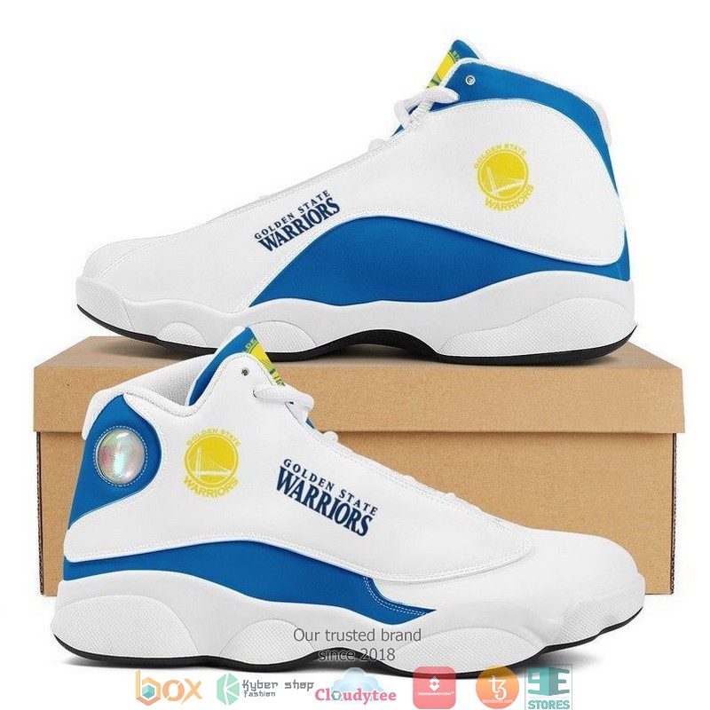 Golden State Warriors Nba Football Team Air Jordan 13 Sneaker Shoes Golden State Warriors Nba Football Team Air Jordan 13 Sneaker Shoes