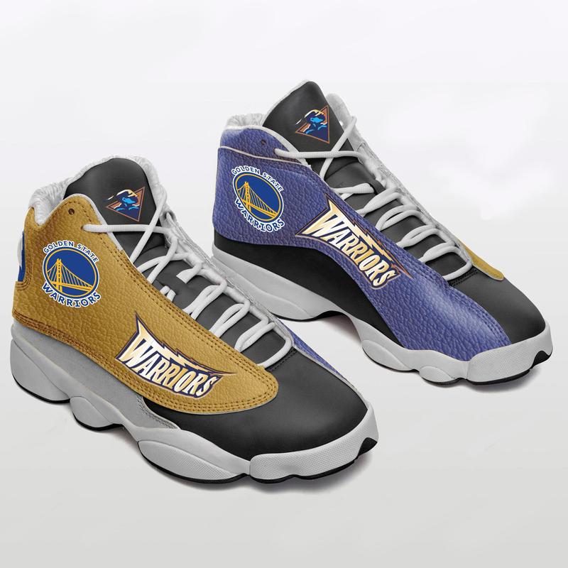 Golden State Warriors Nba Ver 1 Air Jordan 13 Sneaker Golden State Warriors Nba Ver 1 Air Jordan 13 Sneaker