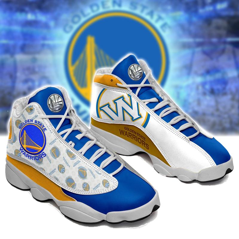 Golden State Warriors Nba Ver 2 Air Jordan 13 Sneaker Golden State Warriors Nba Ver 2 Air Jordan 13 Sneaker