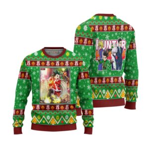 Gon Freecss Anime Ugly Christmas Sweater Hunter x Hunter Xmas Gift
