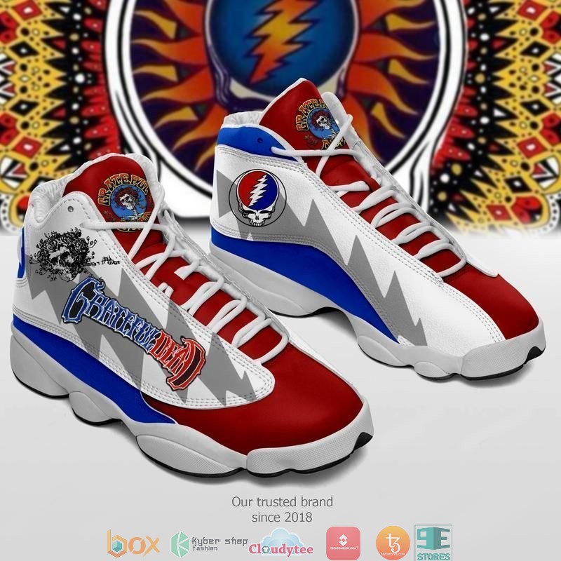 Grateful Dead Band Sneaker Air Jordan 13 Sneaker Shoes Grateful Dead Band Sneaker Air Jordan 13 Sneaker Shoes