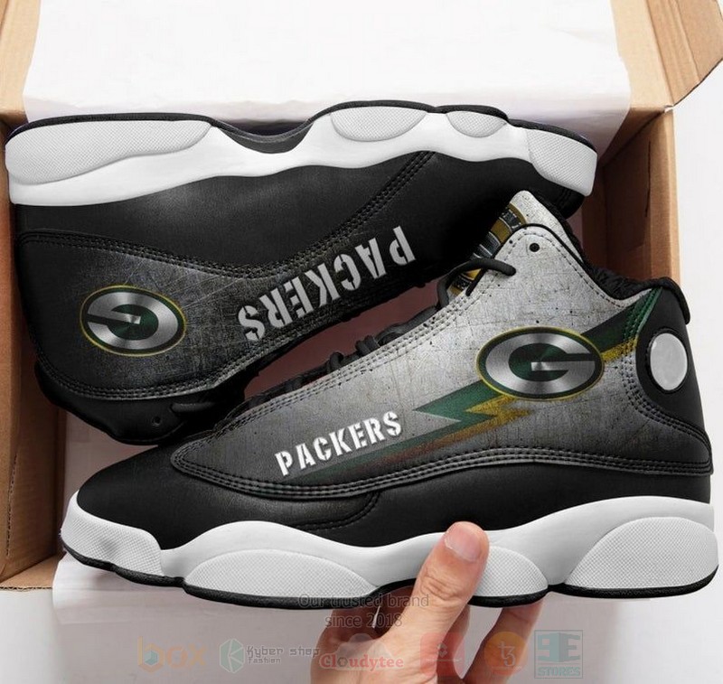 Green Bay Packer Nfl Big Logo Football Team Air Jordan 13 Shoes Green Bay Packer Nfl Big Logo Football Team Air Jordan 13 Shoes