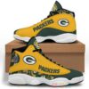 Green Bay Packers Football Nfl Air Jordan 13 Shoes 2