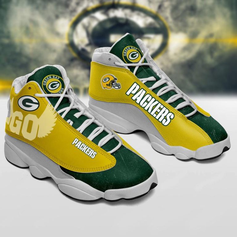 Green-Bay-Packers-Nfl-Ver-3-Air-Jordan-13-Sneaker-3