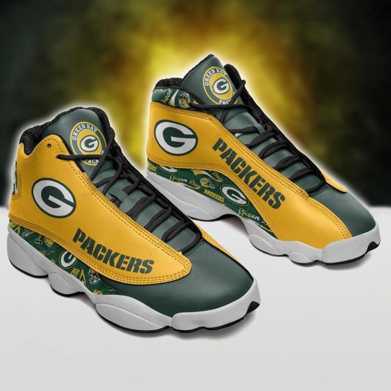 Green-Bay-Packers-Nfl-Ver-6-Air-Jordan-13-Sneaker-1