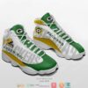 Green Bay Packers Team Nfl Big Logo Teams Air Jordan 13 Sneaker Shoes