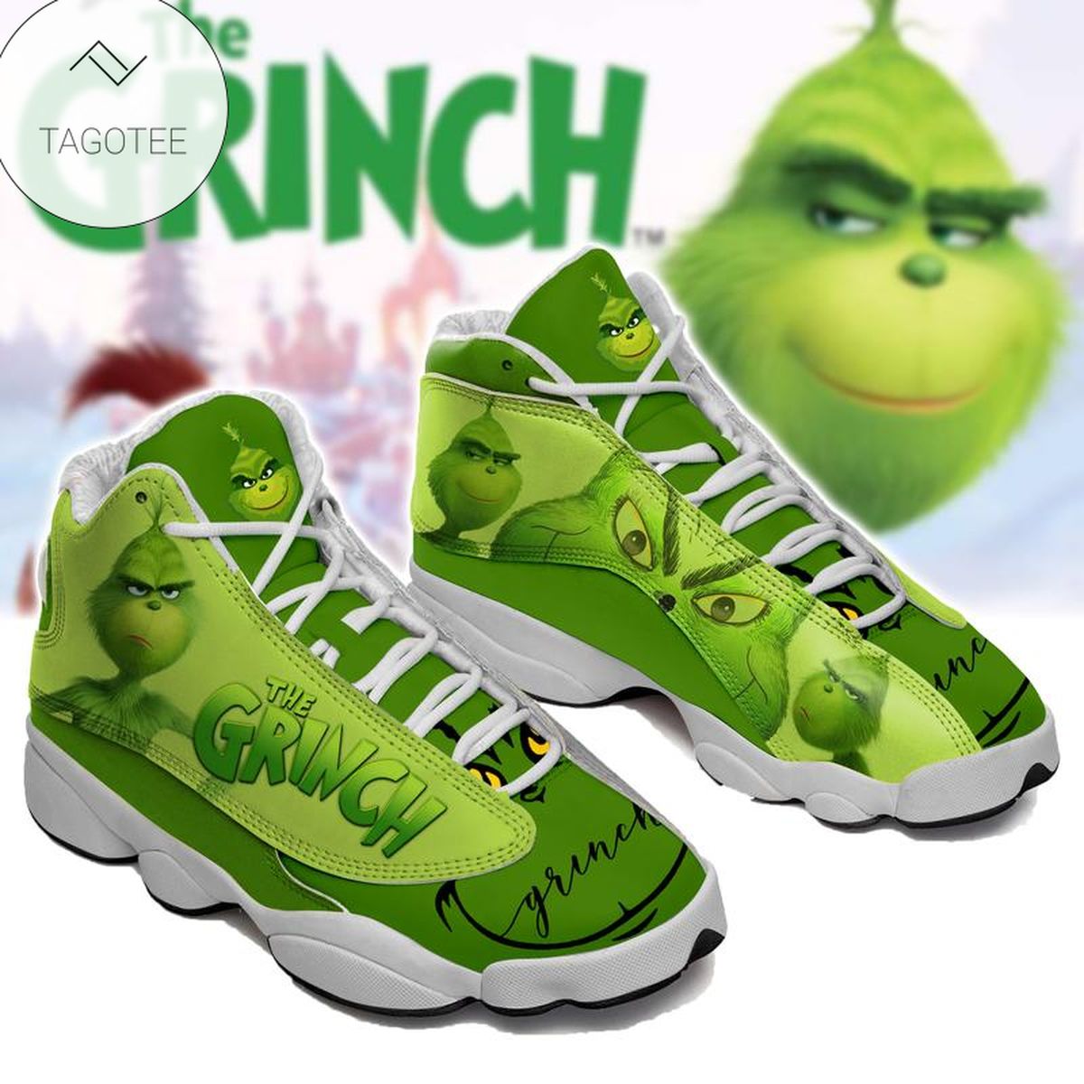 Grinch Sneakers Air Jordan 13 Shoes Grinch Sneakers Air Jordan 13 Shoes