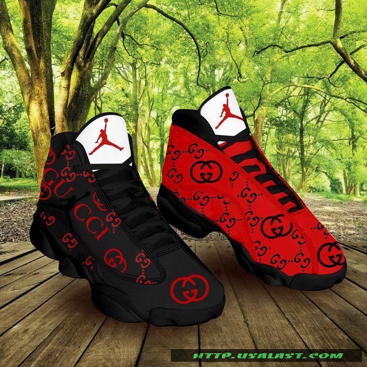 Gucci-Basketball-Just-Do-It-Air-Jordan-13-Shoes-2