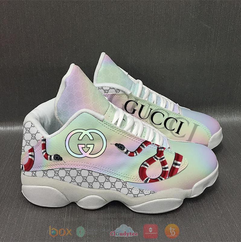 Gucci Reflective Color Air Jordan 13 Shoes Gucci Reflective Color Air Jordan 13 Shoes