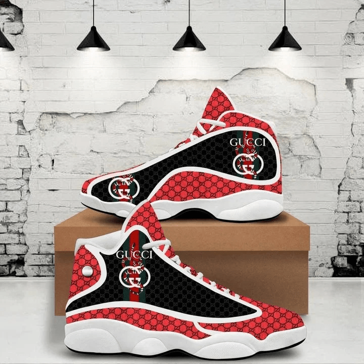 Gucci Snake Air Jordan 13 Sneaker Shoes Gucci Snake Air Jordan 13 Sneaker Shoes