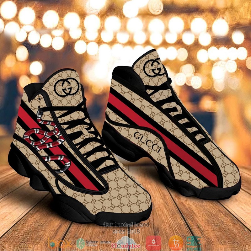 Gucci Snake Red Line Air Jordan 13 Shoes Gucci Snake Red Line Air Jordan 13 Shoes