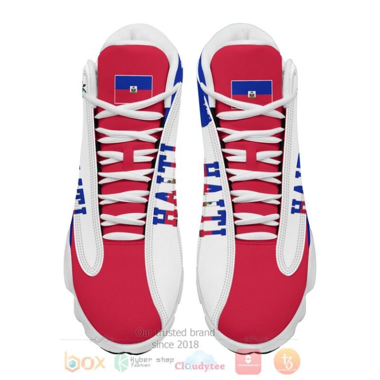 Haiti-Logo-Personalized-Air-Jordan-13-Shoes-1