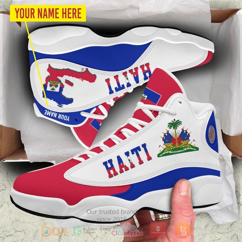 Haiti Logo Personalized Air Jordan 13 Shoes Haiti Logo Personalized Air Jordan 13 Shoes
