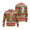Hange Zoe Attack on Titan Anime Ugly Christmas Sweater Xmas Gift