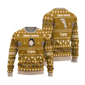 Hanta Sero Anime Ugly Christmas Sweater Custom My Hero Academia Xmas Gift